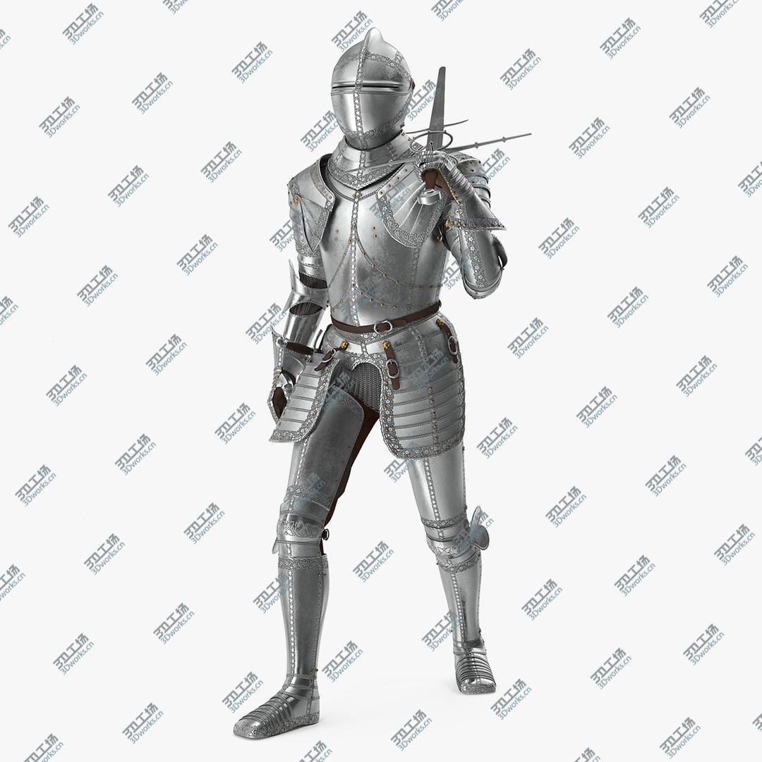 images/goods_img/20210313/3D Polished Knight Plate Armor Walking Pose/1.jpg